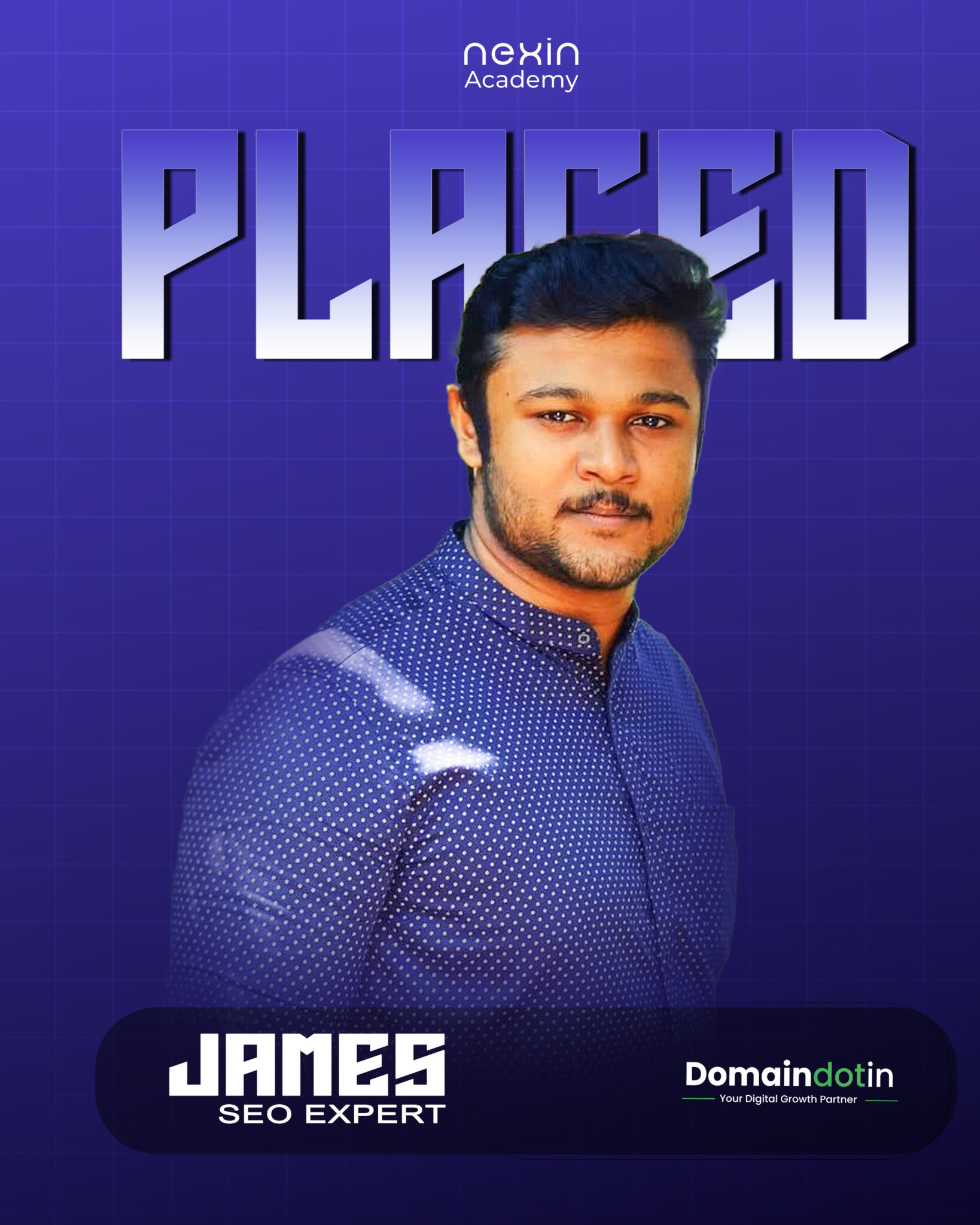 James Digital marketing course placement